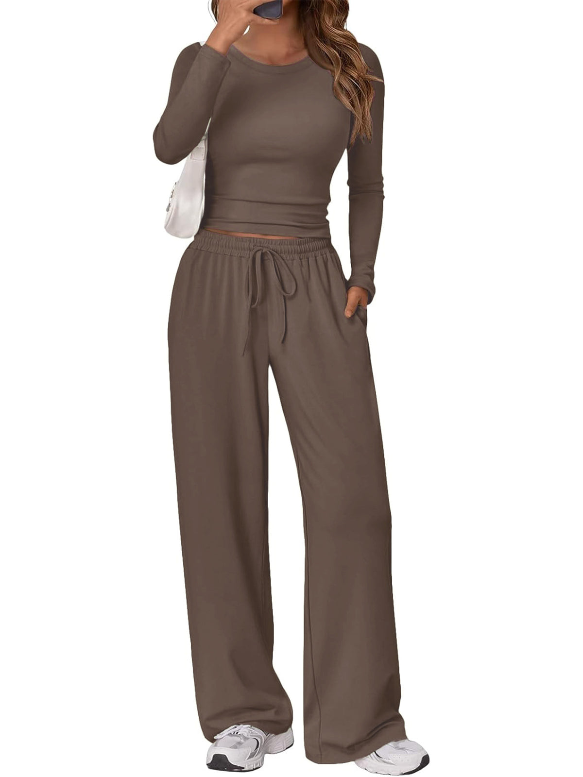 Womens Casual Sports Yoga Suit
