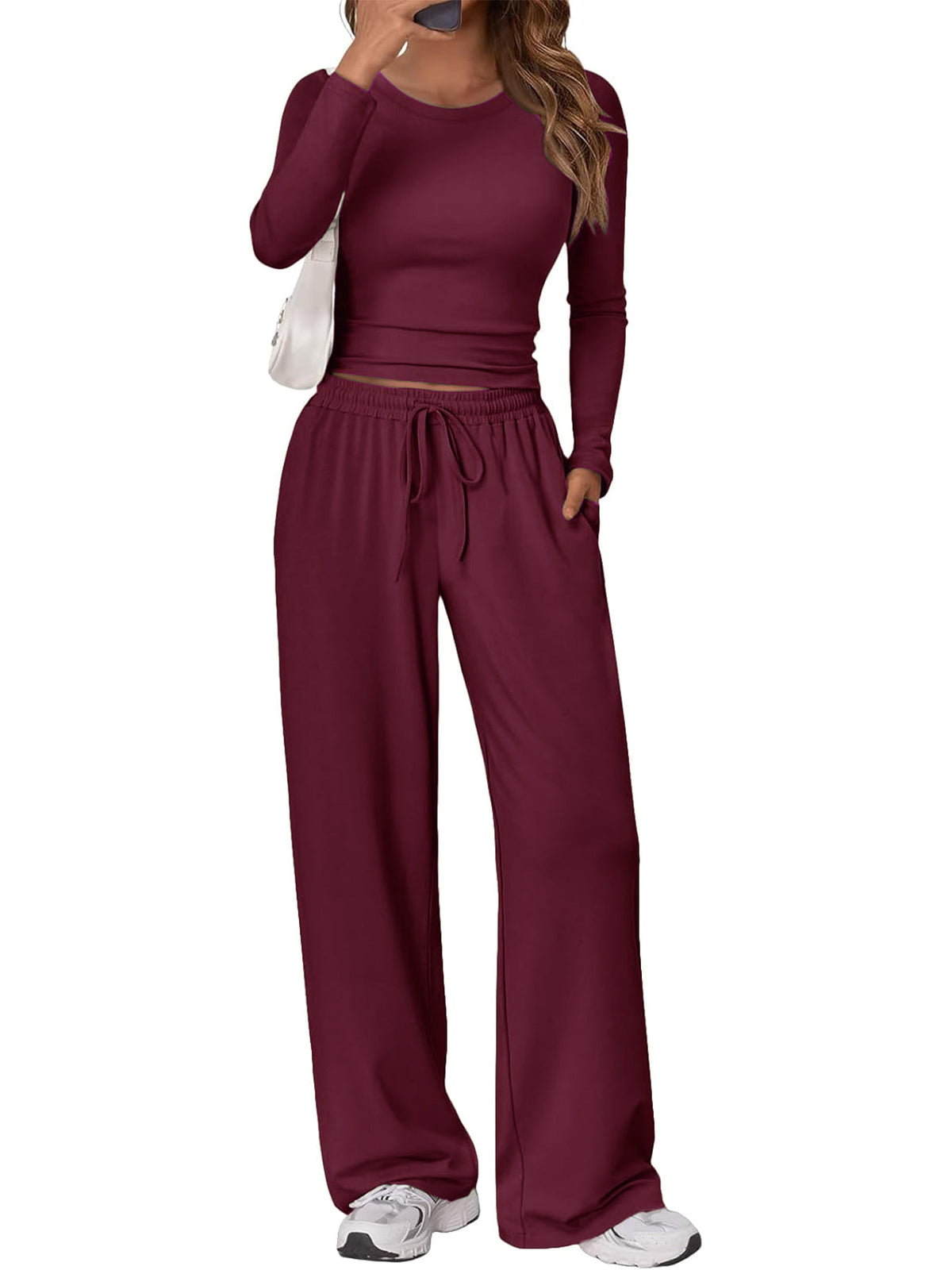Womens Casual Sports Yoga Suit