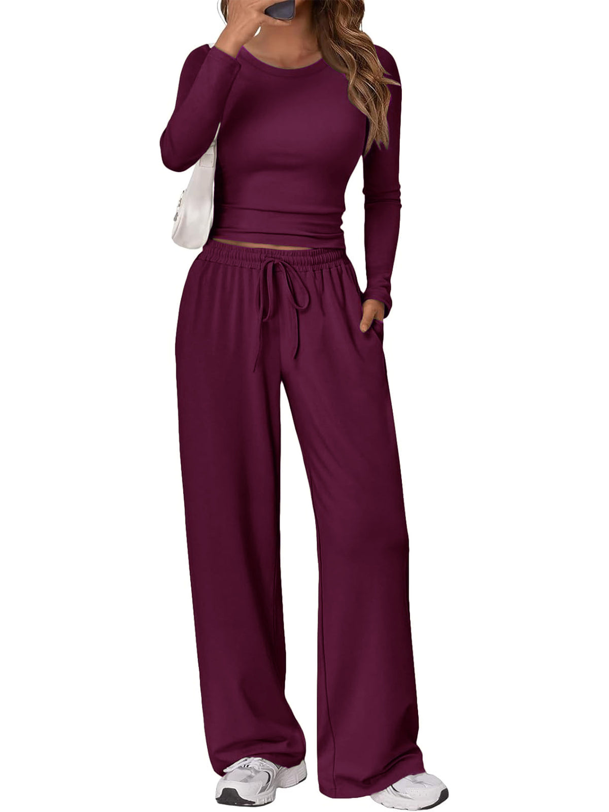 Womens Casual Sports Yoga Suit