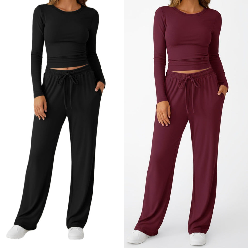 Womens Casual Sports Yoga Suit